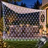 2X2m 144 LED Lichterkette Netz Lichternetz Weiß 8Modi Produktbild-Vorschau 1