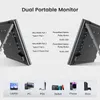 Doppio monitor portatile, 15.6 pollici 1080P FHD IPS Anteprima dell’immagine prodotto 3