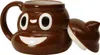 Tazza Emoticon Poo con coperchio 450 ml Anteprima dell’immagine prodotto 9