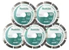 Makita 5x Diamak Diamanttrennscheibe 125 x 22,23 mm ( 5x Produktbild-Vorschau 1