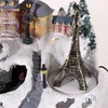 Pohyblivá vánoční scéna s Eiffelovou věží Náhled obrázku produktu 6
