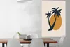 MuchoWow® Poster Palme - Sonne - Pastell 80x120 cm - Produktbild-Vorschau 2