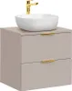 Waschtisch 60.6cm Adriel mit 2 Schubladen, Beige Produktbild-Vorschau 1