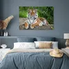 MuchoWow® Poster Tiger - Natur - Steine 120x80 cm - Bilder Produktbild-Vorschau 4