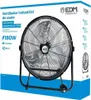 EDM 33933, Průmyslový podlahový ventilátor, Černá, Náhled obrázku produktu 2