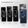 A display of Samsung Galaxy phones showing compatibility with a product, indicated by checkmarks and crosses. Produktbild-Vorschau