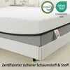 Matrace HOMCOM 140 × 200 cm, tvrdost H3, výška 20 cm, z Náhled obrázku produktu 7