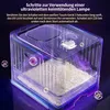 Bac à litière avec lumière UV Bac à litière fermé avec Voir les images du produit 3