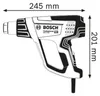 Pistolet na gorące powietrze Bosch GHG 23-66 2300 W Podgląd zdjęcia produktu 17