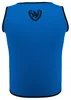 Rückansicht der German Wear 10er-Pack Fußball-Westen in Königsblau aus atmungsaktivem Micro-Polyester-Mesh mit elastischen Kurzärmeln und D-Ausschnitt für leichtes Anziehen und schnelle Wechsel beim Training. Jetzt sichern! Produktbild-Vorschau