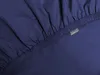 Eleganzzz Spannbetttuch Perkal-Baumwolle – Blau  – 90x200  Produktbild-Vorschau 4