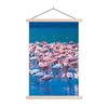 MuchoWow® Textilposter Flamingo - Wasser - Tropisch - Rosa Produktbild-Vorschau 1