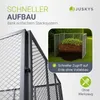 Juskys Metall Komposter 450 L, stabil, wetterfest & Produktbild-Vorschau 6