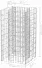 vidaXL Gabionové zvýšené lôžko Oceľ 50 × 50 × 100 cm Náhľad obrázku produktu 7