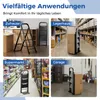 COSTWAY 2in1 Sackkarre & Trittleiter klappbar, 2 Räder Produktbild-Vorschau 8