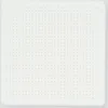 A square pegboard with many small holes. Produktbild-Vorschau