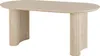 home24 Esstisch - Oval - Travertin Stein Nachbildung Produktbild-Vorschau 1
