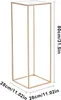 VEVOR 10er-Set Blumenhocker Eckig 28x28x80cm Blumenständer Produktbild-Vorschau 8