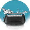 A close-up of a Remington shaver head with water splashing around it, set against a blue circular background. Anteprima dell’immagine prodotto
