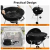 Holzkohlegrill Kugelgrill Campinggrill mit Deckel und Produktbild-Vorschau 5