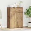 vidaXL Mueble aparador, estilo artesanal, roble, 60 x 30 x Vista previa de la imagen del producto 4