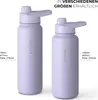 Trink Flasche Edelstahl 750ml Thermoflasche Sport Gym Produktbild-Vorschau 5