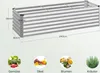 WOLTU Hochbeet, aus robustem Stahlblech mit stabilem Produktbild-Vorschau 3