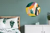 MuchoWow® - Wand Kreis - Wandbild - Schlafzimmer - Produktbild-Vorschau 3