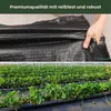 Iropro 50m² Unkrautvlies Gartenvlies Unkrautfolie Produktbild-Vorschau 6