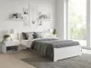 IKAROS Bett 90 x 200 cm, weiß. Matratze: ohne Matratze, Produktbild-Vorschau 1