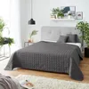 IBENA Tagesdecke NANCY BL 280x250 cm grau Produktbild-Vorschau 2