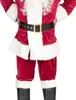 Kerstman kostuum voor heren, Sint Nicolaas, rood-wit - XXL Productafbeelding-voorbeeld 4