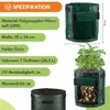 KRUMAD Pflanzsack 26L 35x34 cm Griffen UV beständig Produktbild-Vorschau 2