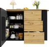 Table de bar extensible 138-204 x 39 x 104 cm – pivotante à Voir les images du produit 8