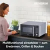 Forno a microonde con grill, 20 litri, 800 w, in acciaio Anteprima dell’immagine prodotto 6