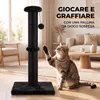 IvoQ Tiragraffi per Gatti - 90 cm - Nero - Robusto Anteprima dell’immagine prodotto 5