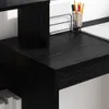 vidaXL Bureau Chêne noir 100 x 40 x 90 cm Bois composite Voir les images du produit 4