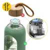4FIZJO Skleněná láhev na pití 1000 ml, olivová Náhled obrázku produktu 5