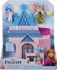 A toy castle playset from Disney's Frozen franchise, featuring Anna and Olaf figures, displayed in its retail packaging. Náhled obrázku produktu