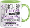 Meerschweinchenfreundin Tasse Geschenk Ich Bin Diese Eine Produktbild-Vorschau 1