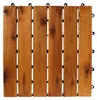 Linder Exclusiv Akazien-Terrassenfliesen 30x30 cm 22 Stück Produktbild-Vorschau 5