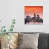 DEQORI Hybrid Leinwand Bild 30x30 cm 'Frankfurt im Produktbild-Vorschau 3