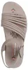Skechers Reggae Slim Coffee Run Damen Sandalen Grau Voir les images du produit 9