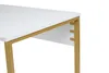 Skye Decor, Twin Study Desk - White, Gold, Biurka, Biały, Podgląd zdjęcia produktu 6