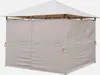 sweeek - Pavillon 3 x 3 m - Laube mit Vorhängen - Beige Produktbild-Vorschau 3