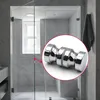 Douchedeurgreep - 2-delig set - 30 mm - Zilver - Productafbeelding-voorbeeld 2