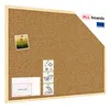 Pinnwand mit Naturholzrahmen 80x60cm Produktbild-Vorschau 1