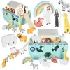 Sorter drewniany Lulilo Arka Noego statek zwierzątka 20 Podgląd zdjęcia produktu 1