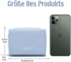 Mini Geldbörse Damen Leder Kleines Portemonnaie Gross Produktbild-Vorschau 5