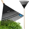 KOTARBAU® Laubrechen Kunststoff 55 cm mit Stiel Laubbesen Produktbild-Vorschau 1